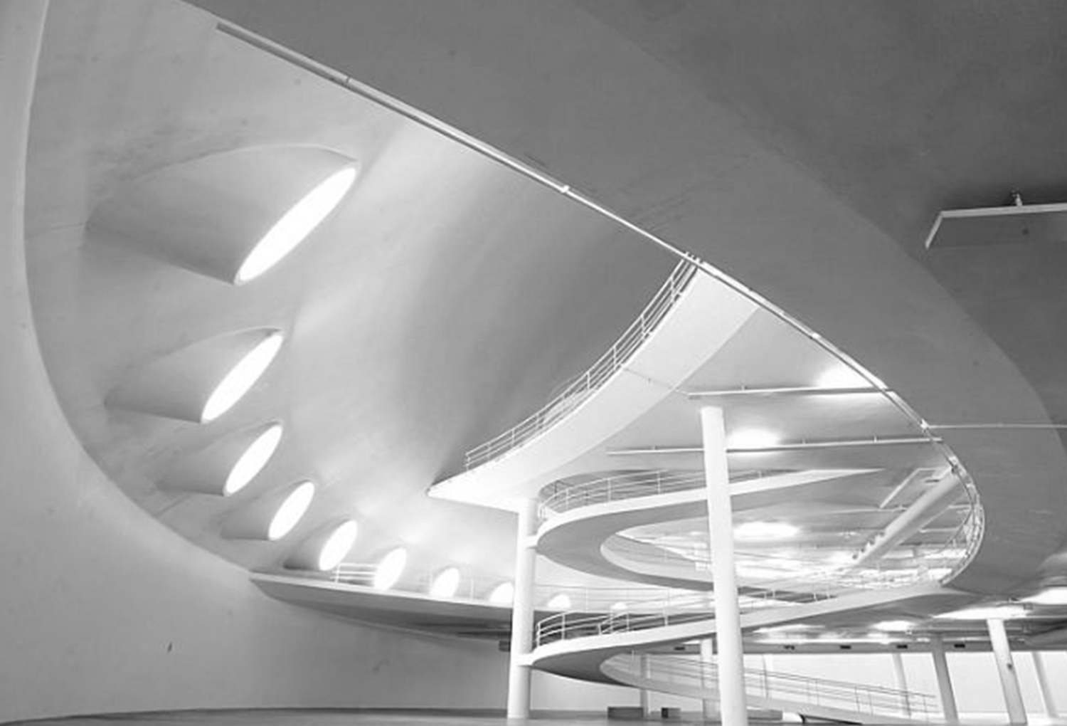 Oscar Niemeyer, Exhibition pavilion Oca, 1951