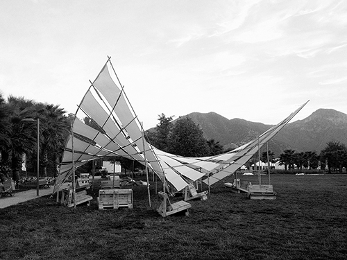 Pavilion by Ciudad Emergente, Chile, 2014